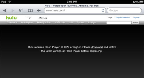 Flash comes to the iPad! (with a big catch)