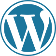 WordPress icon representing e-commerce development