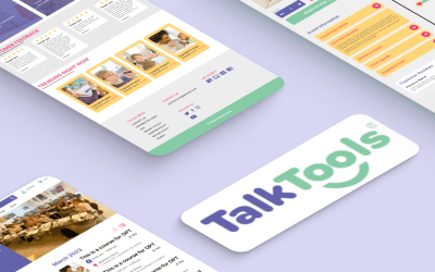 TalkTools Website Design