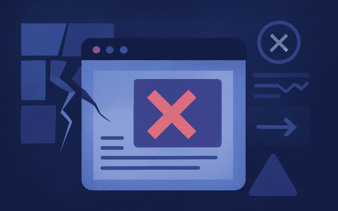web design mistakes