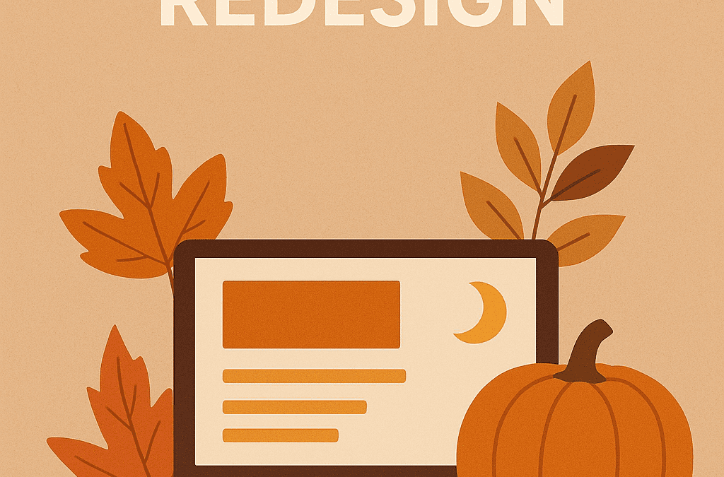 fall website design